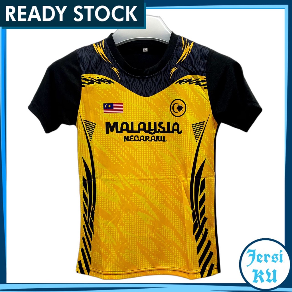 JERSIKU Jersey Budak Lelaki Malaysia Baju Bola Kanak Kanak Kids Jersey