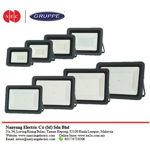 Gruppe Spot LED Floodlight Fitting (IP65) (10W, 20W, 30W, 50W) Shopee