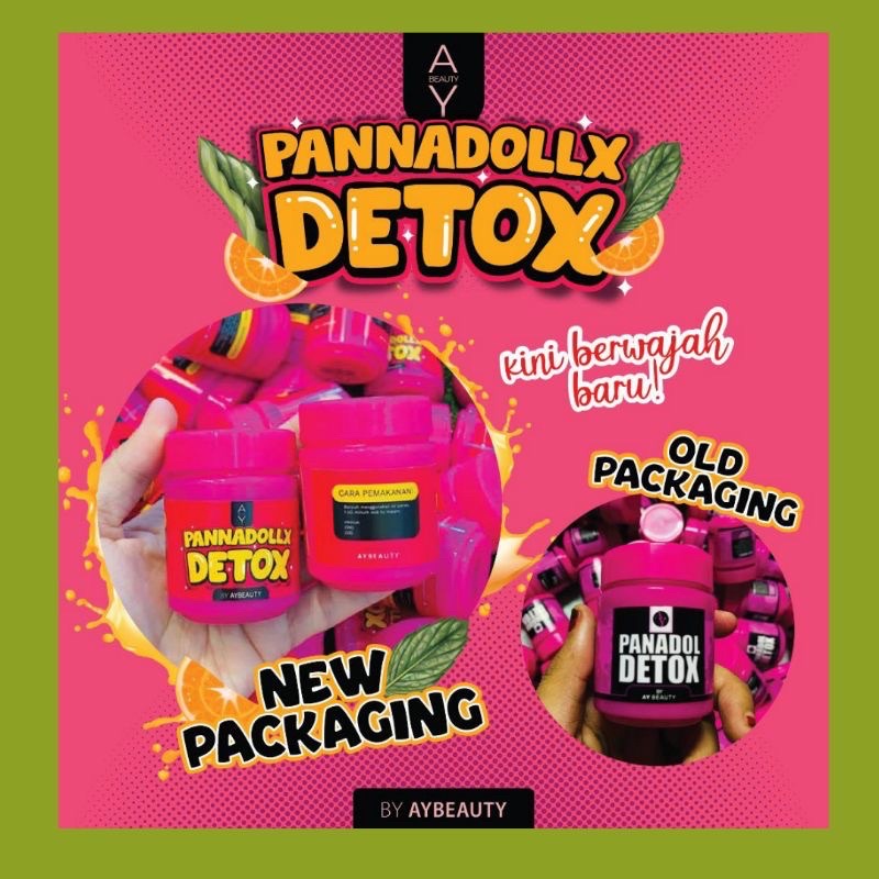 FAST DELIVERY PANADOL DETOX PANNADOLLX KURUS 💯 original HQ AY BEAUTY VIRAL TIKTOK Shopee Malaysia