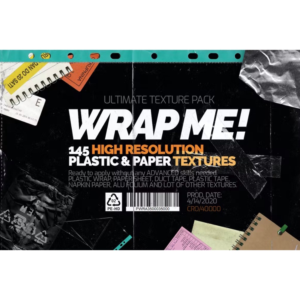 Wrap Me! Ultimate Textures Pack - Adobe Photoshop | Shopee Malaysia