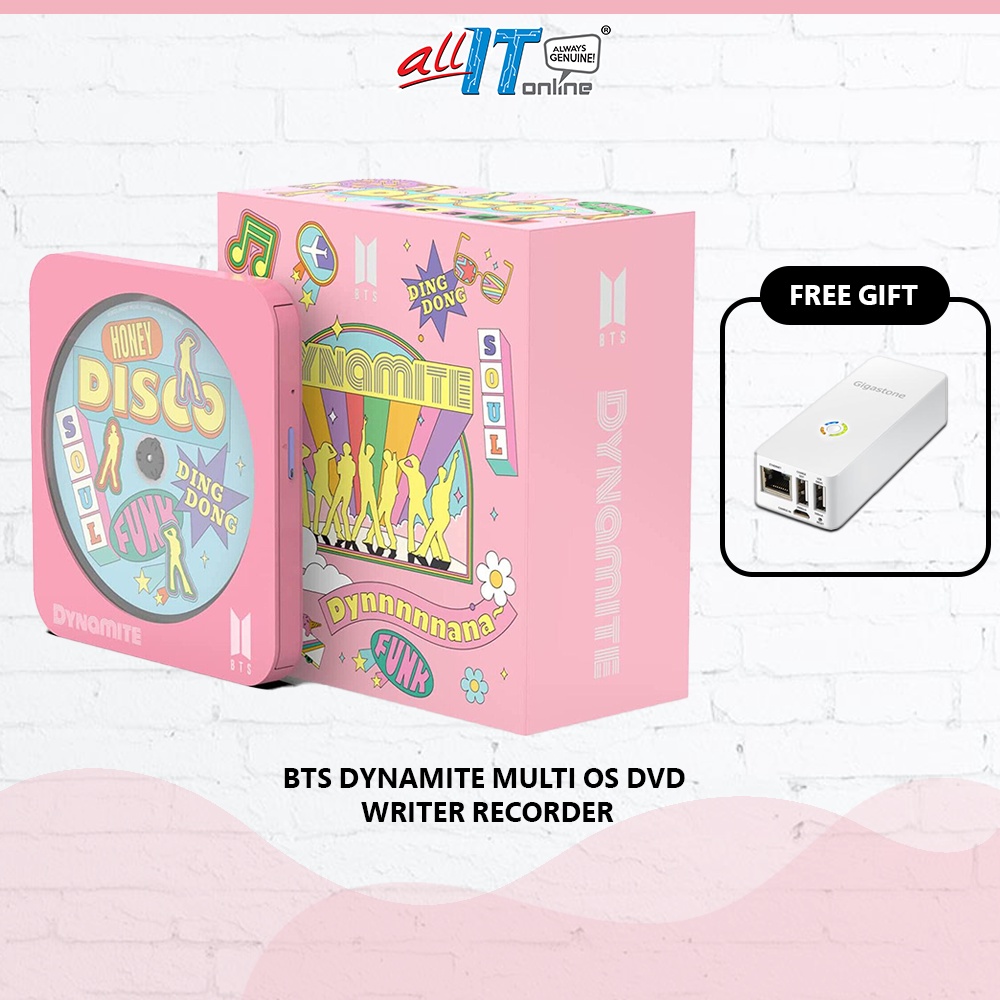 BTS Dynamite Multi OS DVD Writer GPM2 Burner Writer Recorder DVD Drive