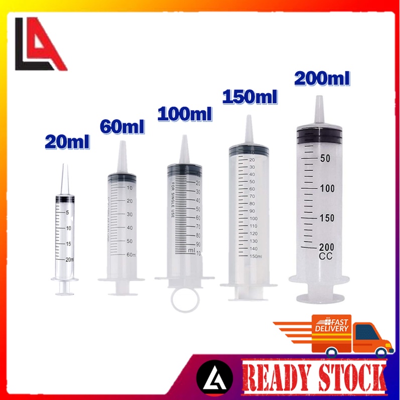 TERUMO Syringe without Needle (Luer Lock) / Picagari Tanpa Jarum