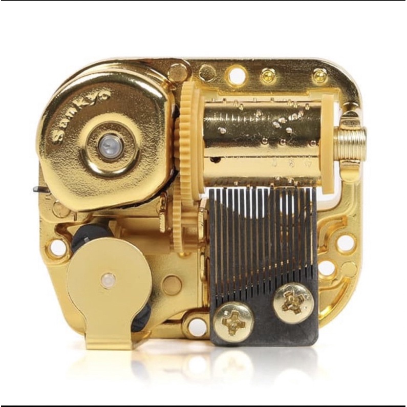 MESIN Music Box Sankyo Movement Original Music Box Machine Kiss In The