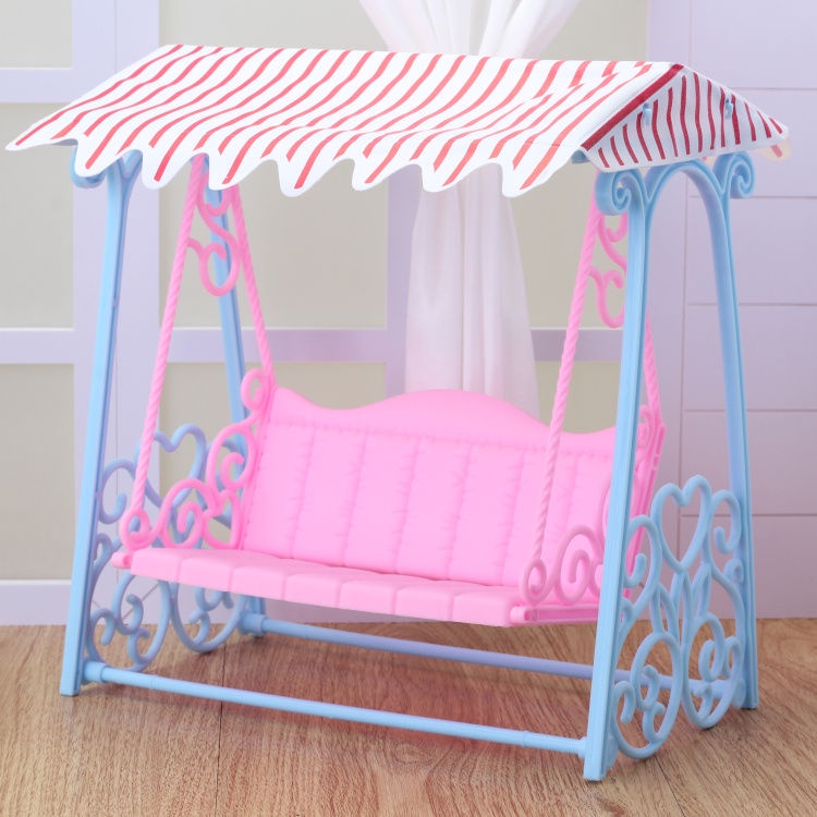Barbie Toy Doll Beach Rocking Chair Swing Chair Glider Hammock Luxury