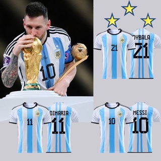 2223 Argentina Away No. 10 Messi 11 Di Maria Football Jersey Set - China  Jersey and Jersey Set price