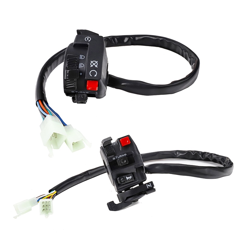 Alchemy Parts Headlight Horn Indicator Switch For Motorbike Quad - Universal 7/8"
