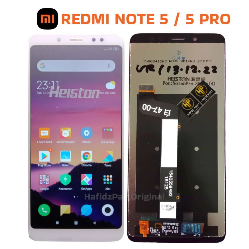 Lcd Touchscreen Xiaomi Redmi Note 5 / 5 Pro FULLSET | Shopee Malaysia