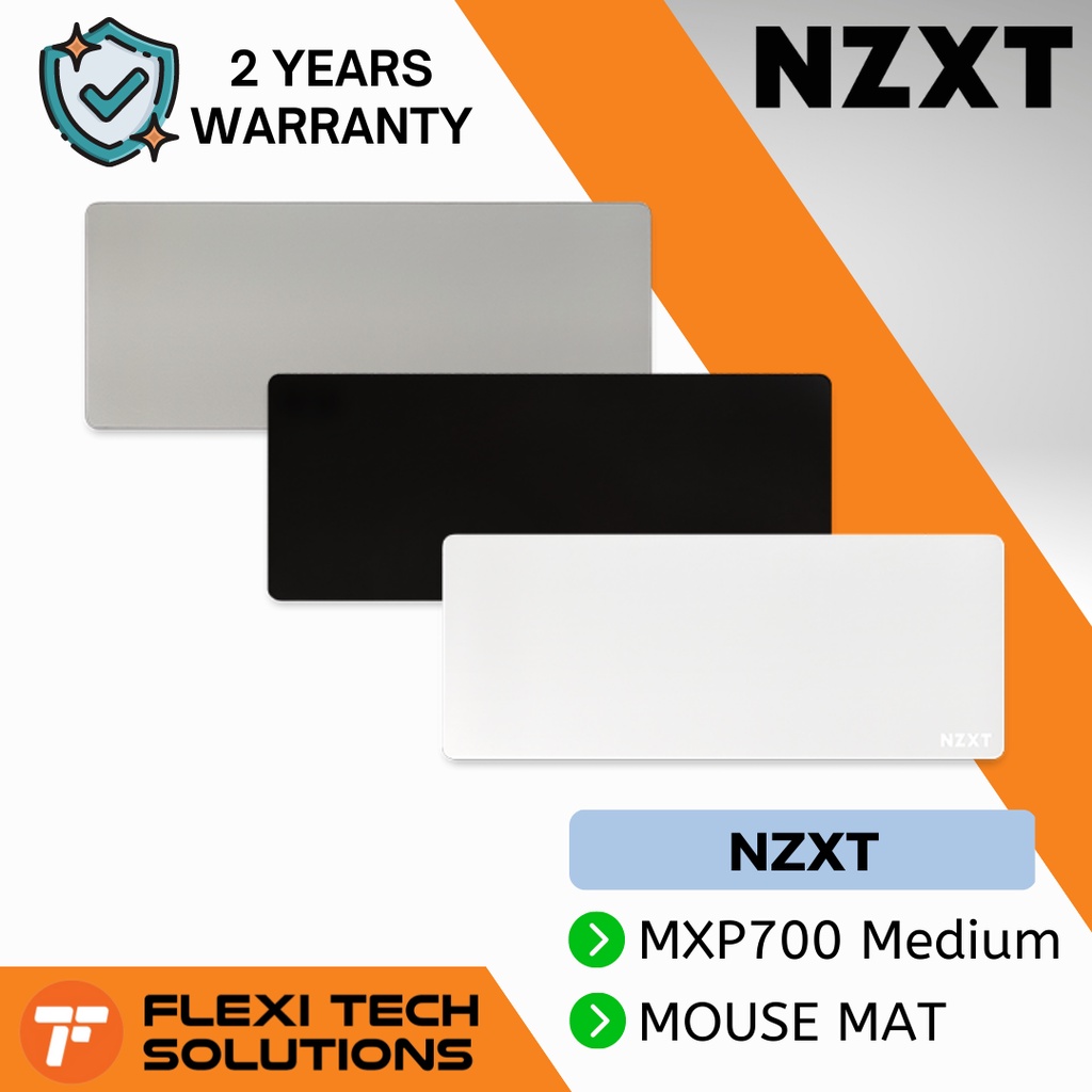 Flexi Tech NZXT MXP700 Mouse Mat Medium Extended White | Shopee Malaysia