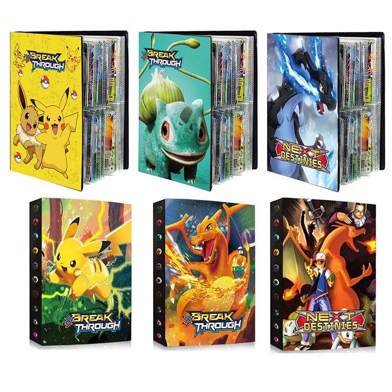 Large Capacity Card Holder Loose Leaf Collection Album for Pokemon CCG MTG  Magic Yugioh / Card Sleeve / Top Loading Card Book Sleeve Clip Collection  Book | Shopee Malaysia