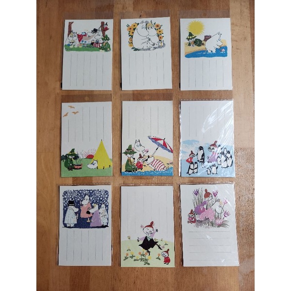Moomin Washi Paper Typed Postcards by Japan Post From Japan Part C ...