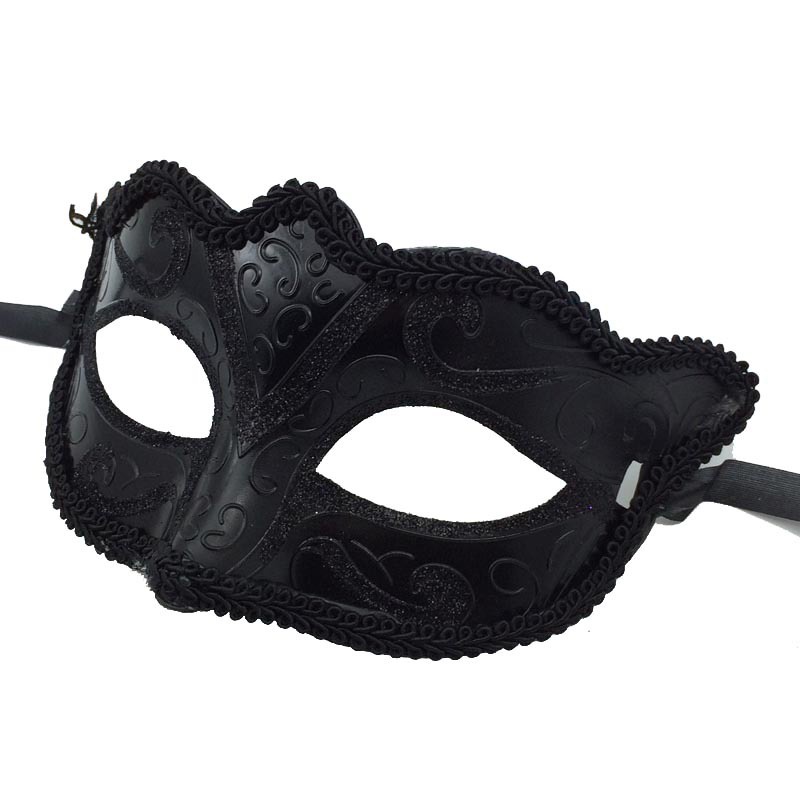 GZHOUSE Multicolor Fancy Sexy Lace surround painted half face fox mask ...