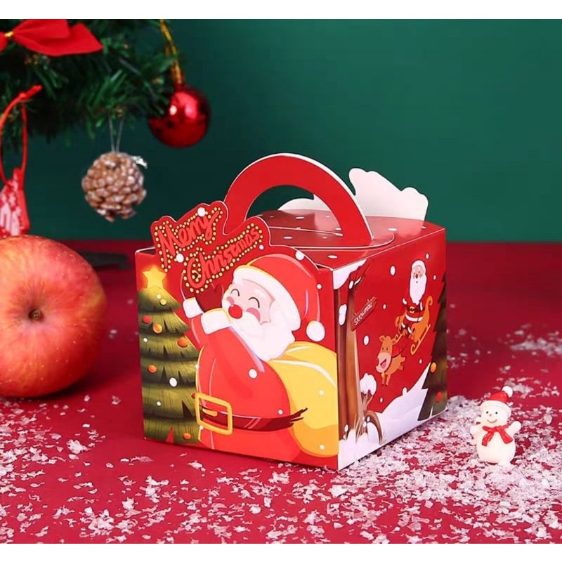 Christmas Gift Box Candy Cookies Nougat Packaging Box | Shopee Malaysia