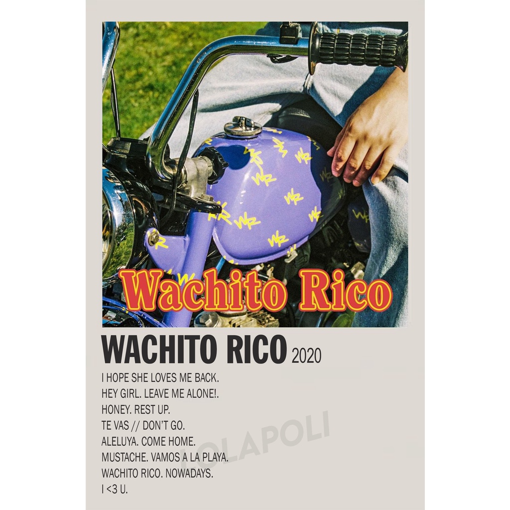 Wachito Rico Album Cover Poster - Boy Pablo | Shopee Malaysia