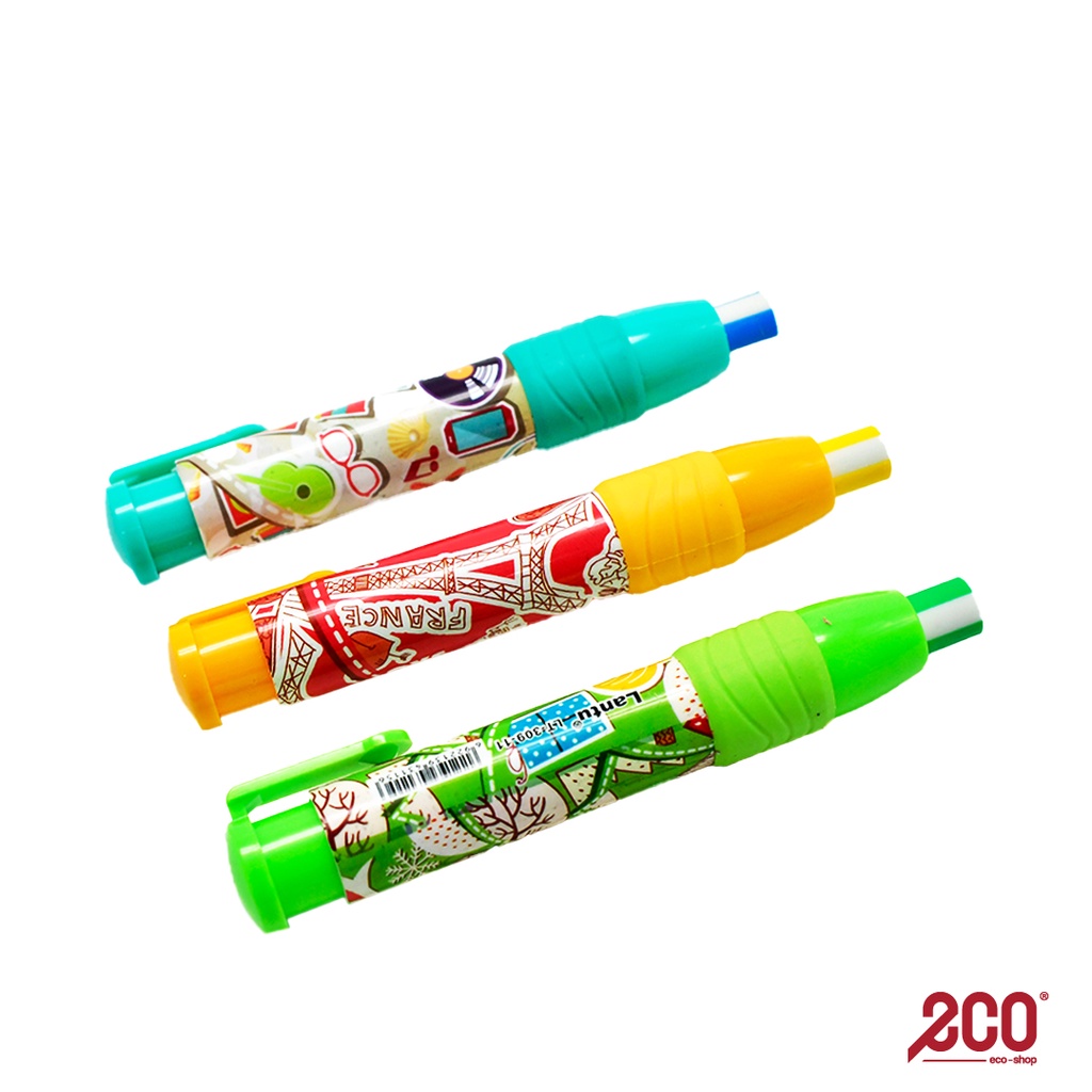Kreati Cute Pen Eraser / Retractable Eraser (3pcs/pack) V ACL009T05