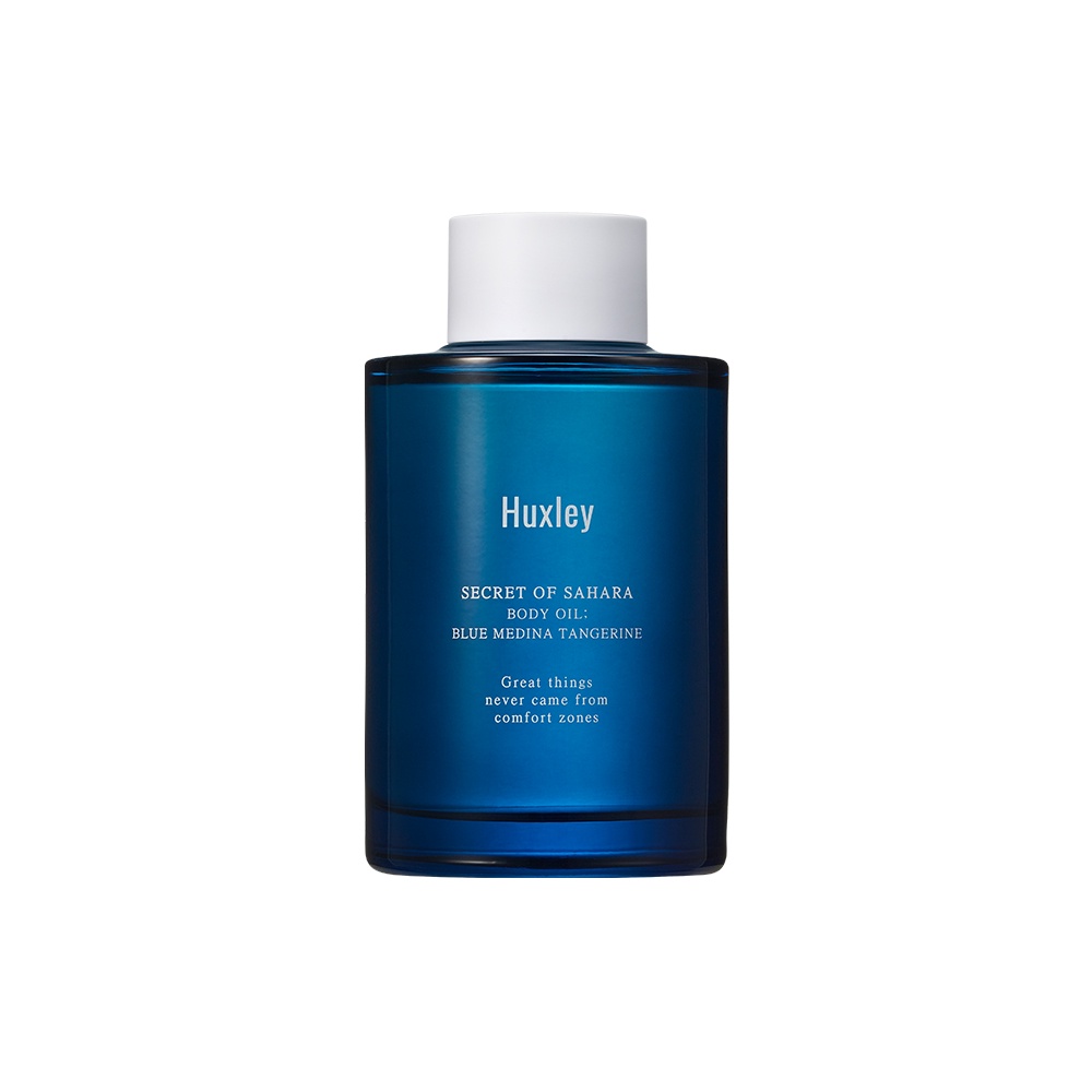 HUXLEY Body Oil ; Blue Medina Tangerine Shopee Malaysia