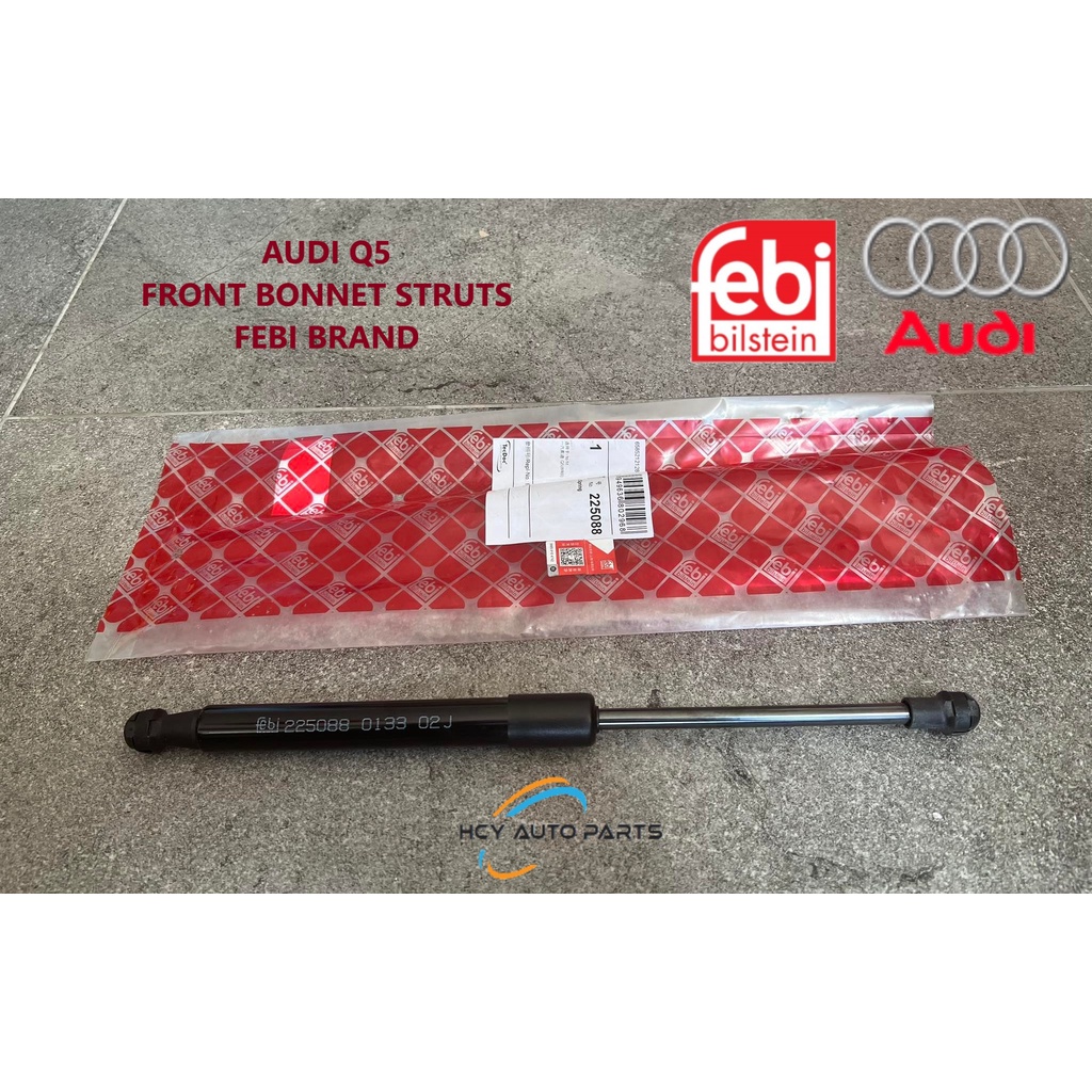 FEBI BRAND AUDI Q5 FRONT HOOD GAS SUPPORT BONNET ABSORBER ( 8R0 823 ...