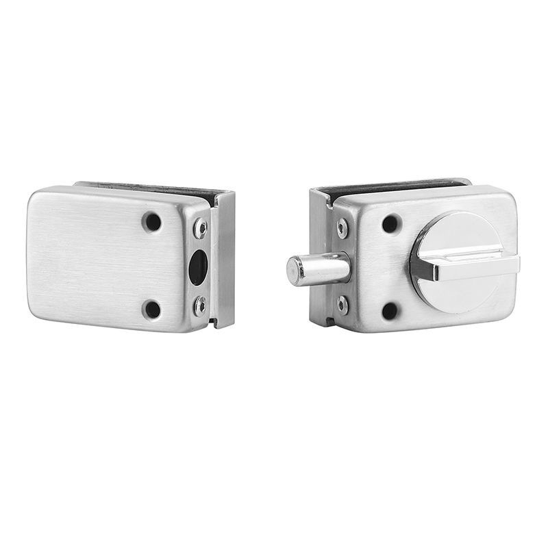 Punch Free Glass Door Lock Glass Door Parking Lock Single and Double ...