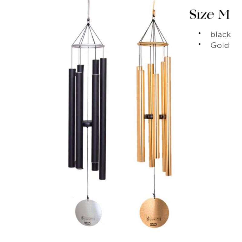 READY STOCK! Nature's Melody Wind Chime medium size (Aluminum)复古