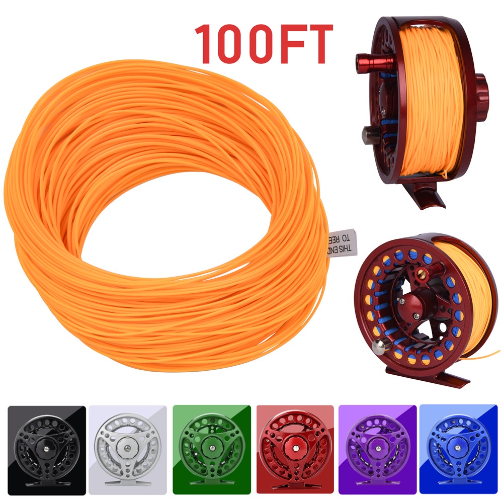 FRRTC Fly Fishing Line Weight Forward Floating Fishing Accessories (100Ft)