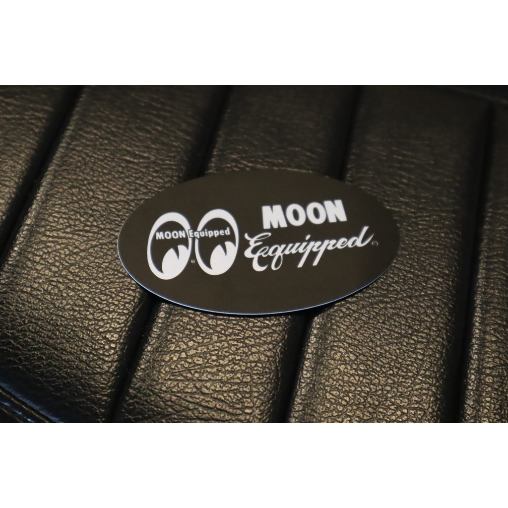 Mooneyes Moon Equipped Oval Sticker Shopee Malaysia