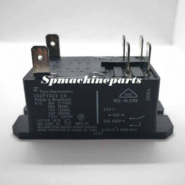 TE Connectivity Relay T92P7D22-24 6 Pin 24Vdc Relay | Shopee Malaysia