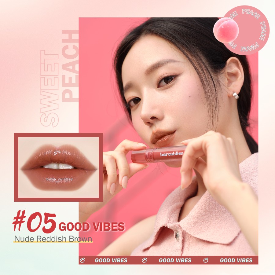 Original BNB barenbliss Peach Makes Perfect Lip Tint Korea Lip Gloss ...