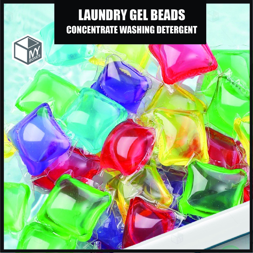 (1 PCS) Laundry Gel Beads Magic Washing Cleaner Lasting Fragrance