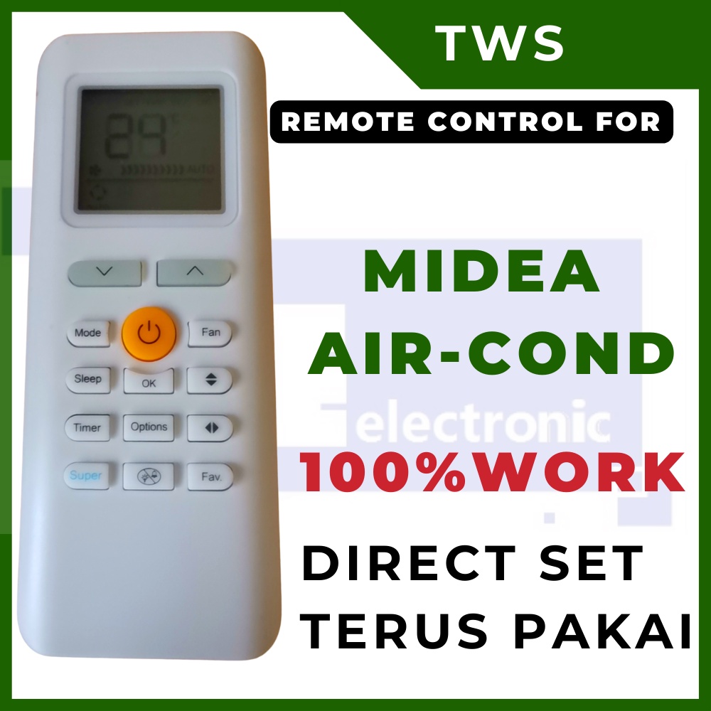 Replacement RG70A/BGEF Replace Remote Control Fit for MIDEA Air Conditioner  RG70C RG70E/BGEF RG70C1/BGEF For Midea Air Conditioner Remote control  Fernbedienung | Shopee Philippines New Air Conditioner Remote Control For RG70C/BGEF G70A/BGEF RG70E/