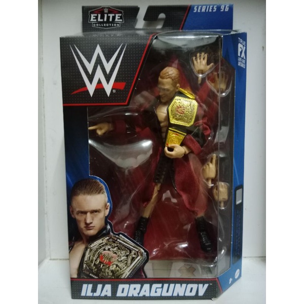 Mattel WWE Elite 96 Ilja Dragunov NXT UK Wrestling Action Figure