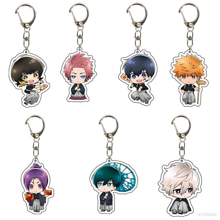 YB2 Blue Lock Keychain Anime Keyring Acrylic Cute Bag Pendant Cartoon ...