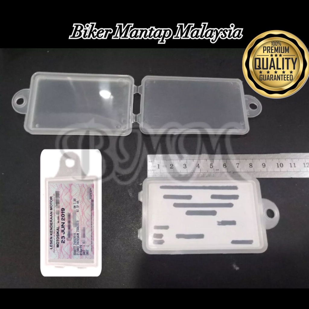 BikerMantap💥Premium Motorbike Roadtax Holder Roadtax Container Cover