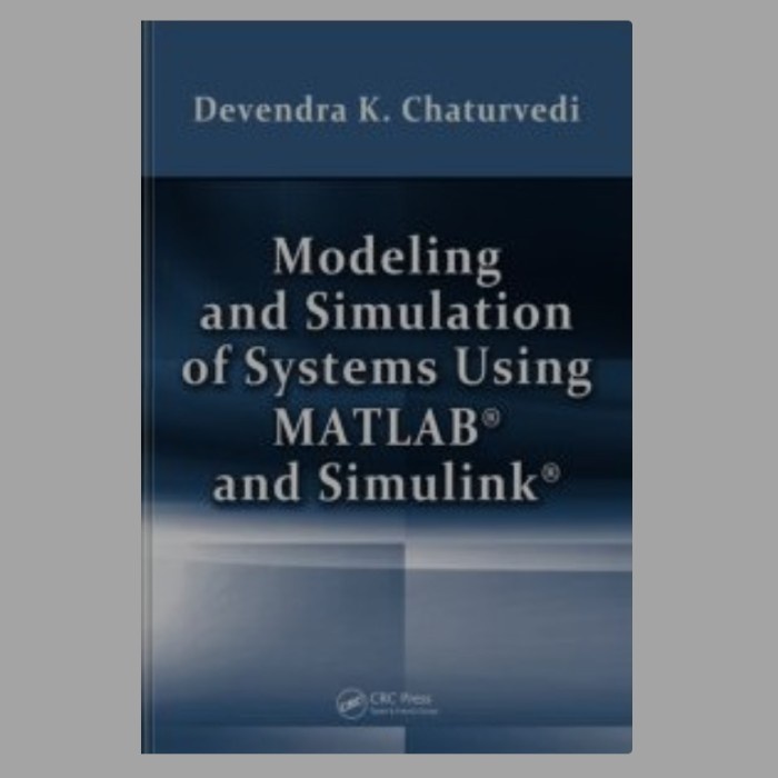 Book Modeling and Simulation of Systems Using MATLAB and Simulink ...