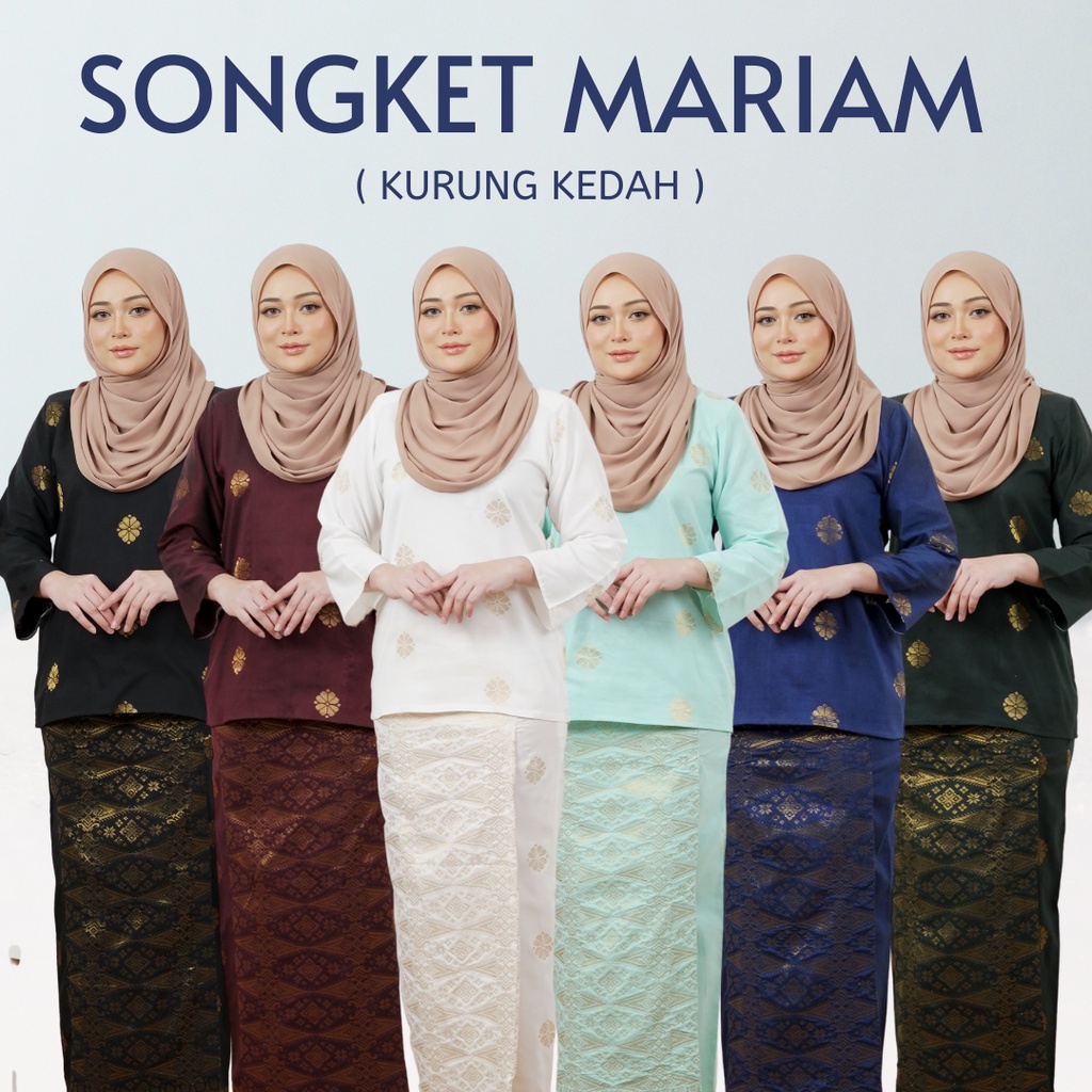 READY STOCK ! BAJU KURUNG KEDAH SONGKET TENUN ASLI 🔥 SONGKET TENUN ...