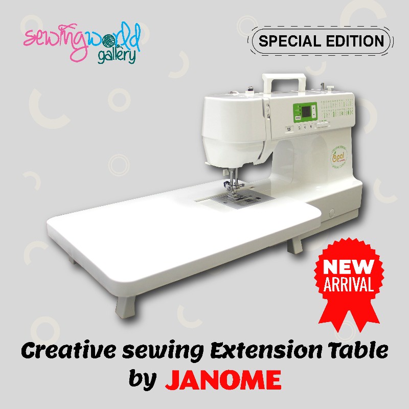 Janome Sewing Machine Extension Table For Model Special Edition & Easy Jeans Shopee Malaysia