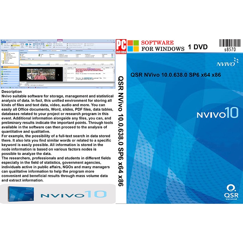 QSR NVivo 10.0.638.0 SP6 X64 X86 (S8570) | Shopee Malaysia