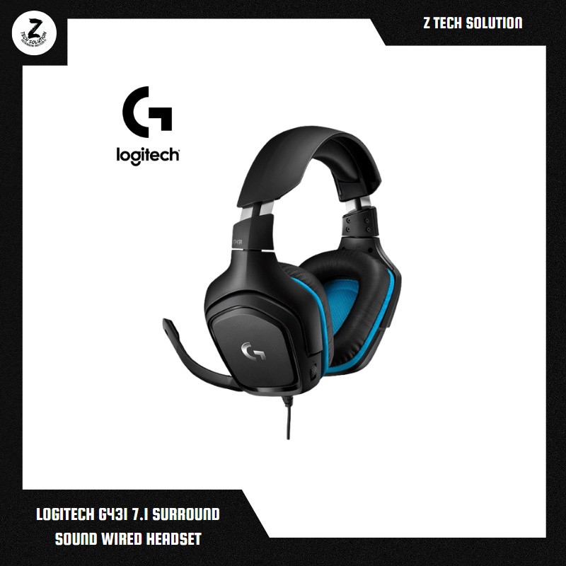 Logitech g431 7.1 surround gaming headset sale