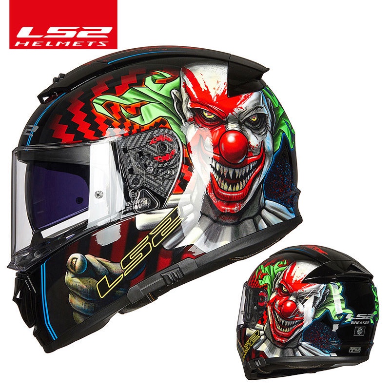 Original LS2 FF390 full face motocycle helmet ls2 Breaker helmets