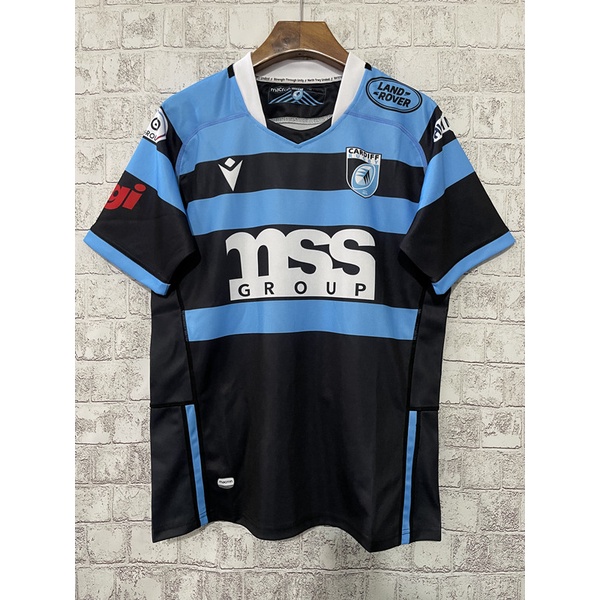 High Quality 2023 Cardiff Away Rugby Jerseys Men Short Sleeve Rugby ...
