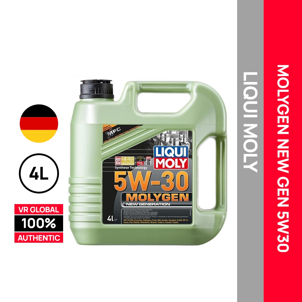 LIQUI MOLY MOLYGEN NEW GENERATION 5W30 ENGINE OIL 9089 GERMANY 4L ...