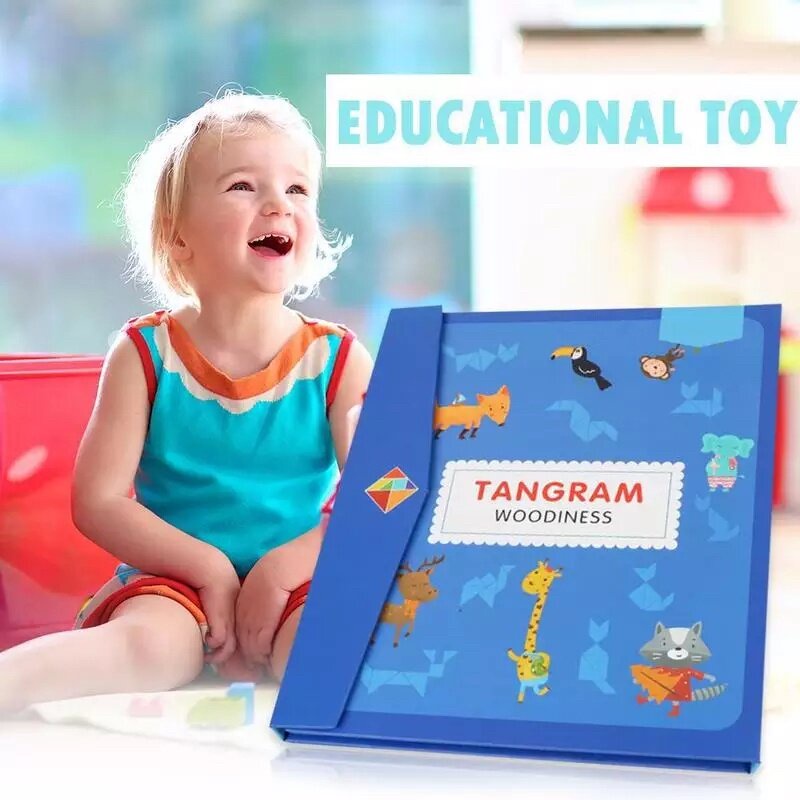 Magnetic Tangram Puzzle For Kids Toys Educational Toys For Kids Toy ...