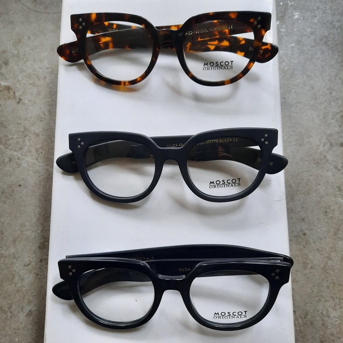 Moscot Vilda Anti Radiation Minus Plus Eyeglass Frames For Men And ...