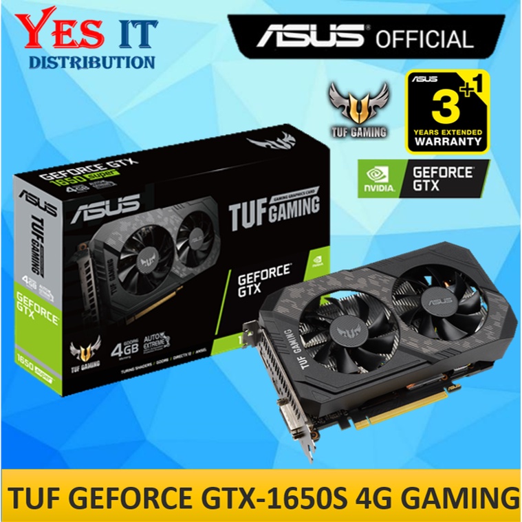 4gb Gddr6 Asus Tuf Gtx 1650 4gb Ddr6 Gaming ASUS DUAL GTX1650