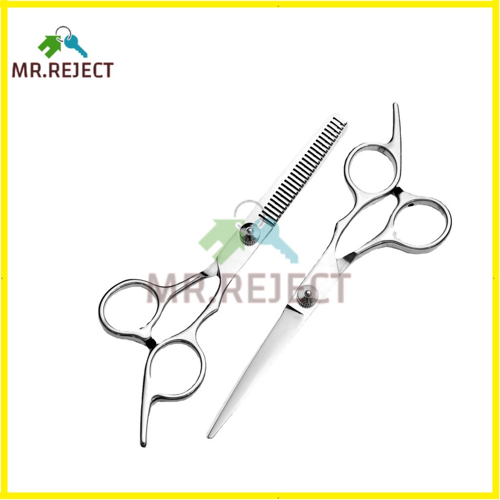 Gunting Rambut Thinning Shear Tools Straight Snips Thinning Scissors