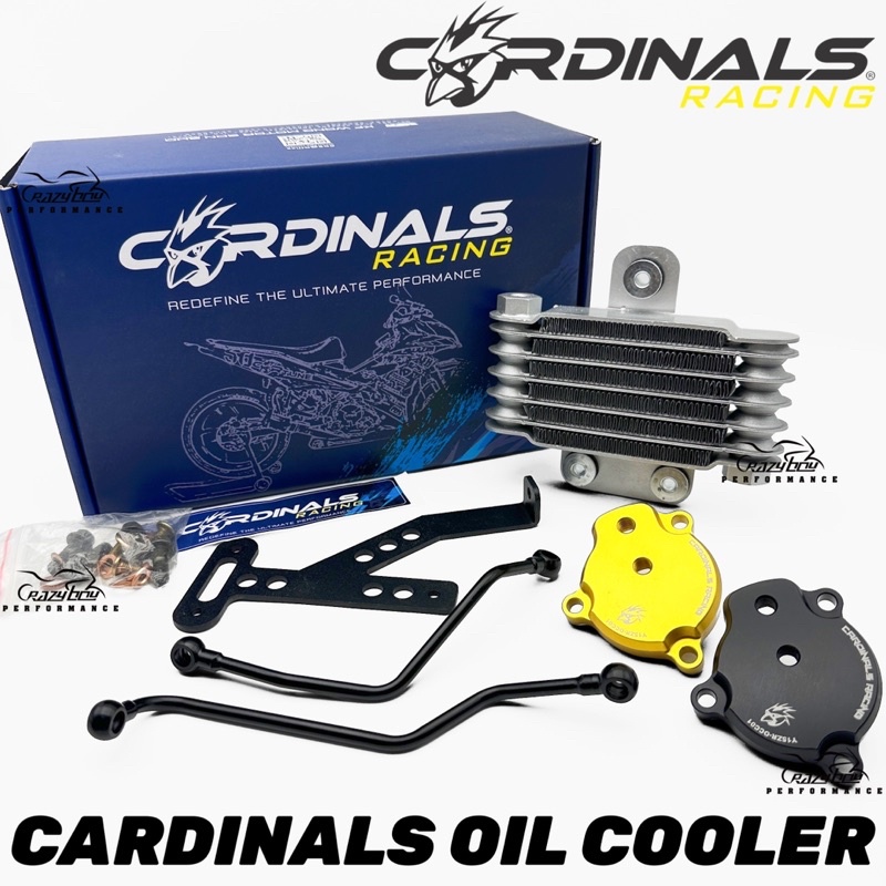 CARDINALS RACING OIL COOLER ENGINE OIL COOLER Y15 ZR Y16ZR LC135 OIL ...