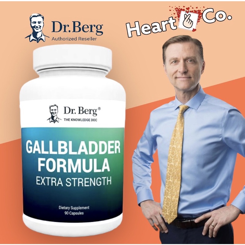 Dr. Berg’s Gallbladder Formula Contains Purified Bile Salts, 90