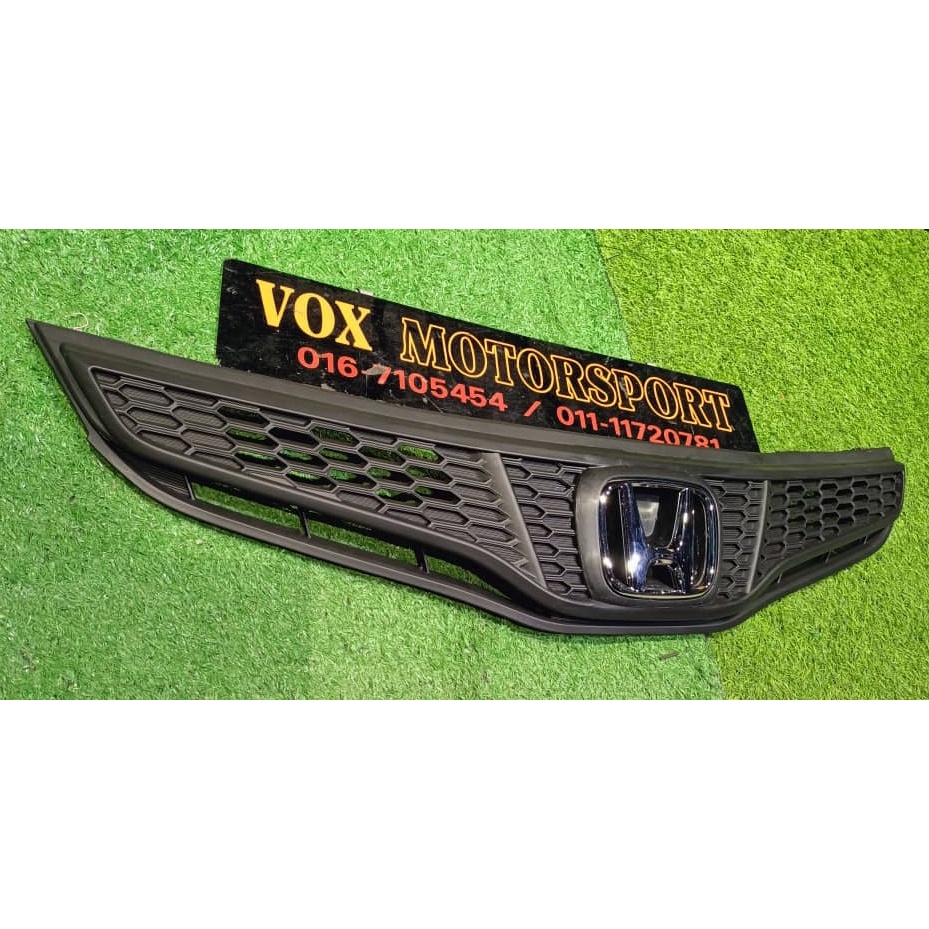 1 honda jazz ge8 depan salong atas front grille depan pp fit untuk ...