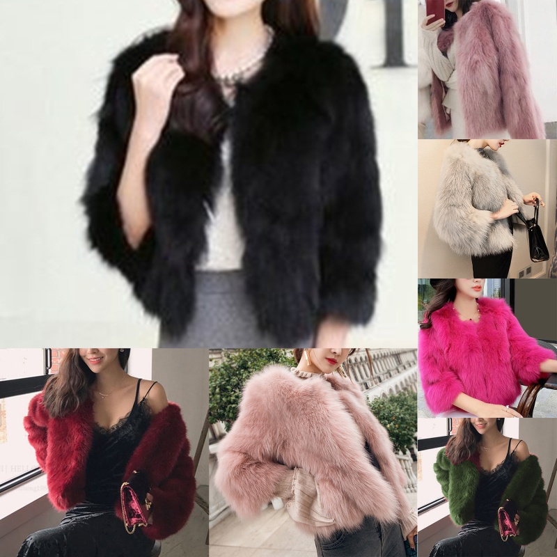 fur jackets Outerwear Prices and Promotions Women Clothes Aug 2023  Shopee Malaysia