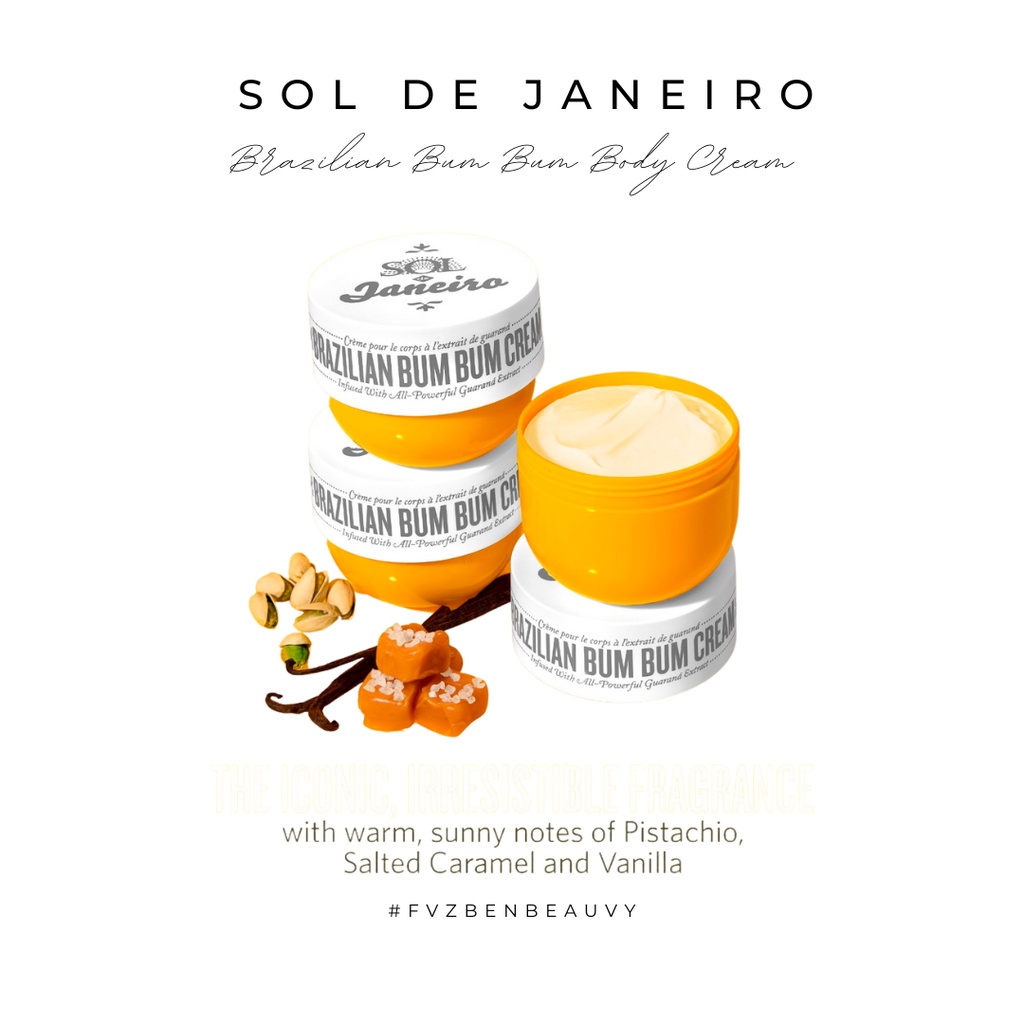 [READY STOCK] SOL DE JANEIRO Brazilian Bum Bum Body Cream Shopee Malaysia