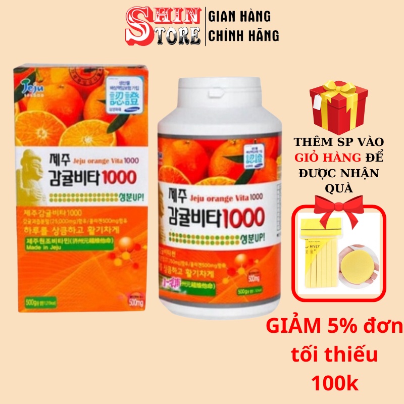Vitamin C Jeju Korea Jeju Tangerine Vita C+ Plus Lozenge New Model