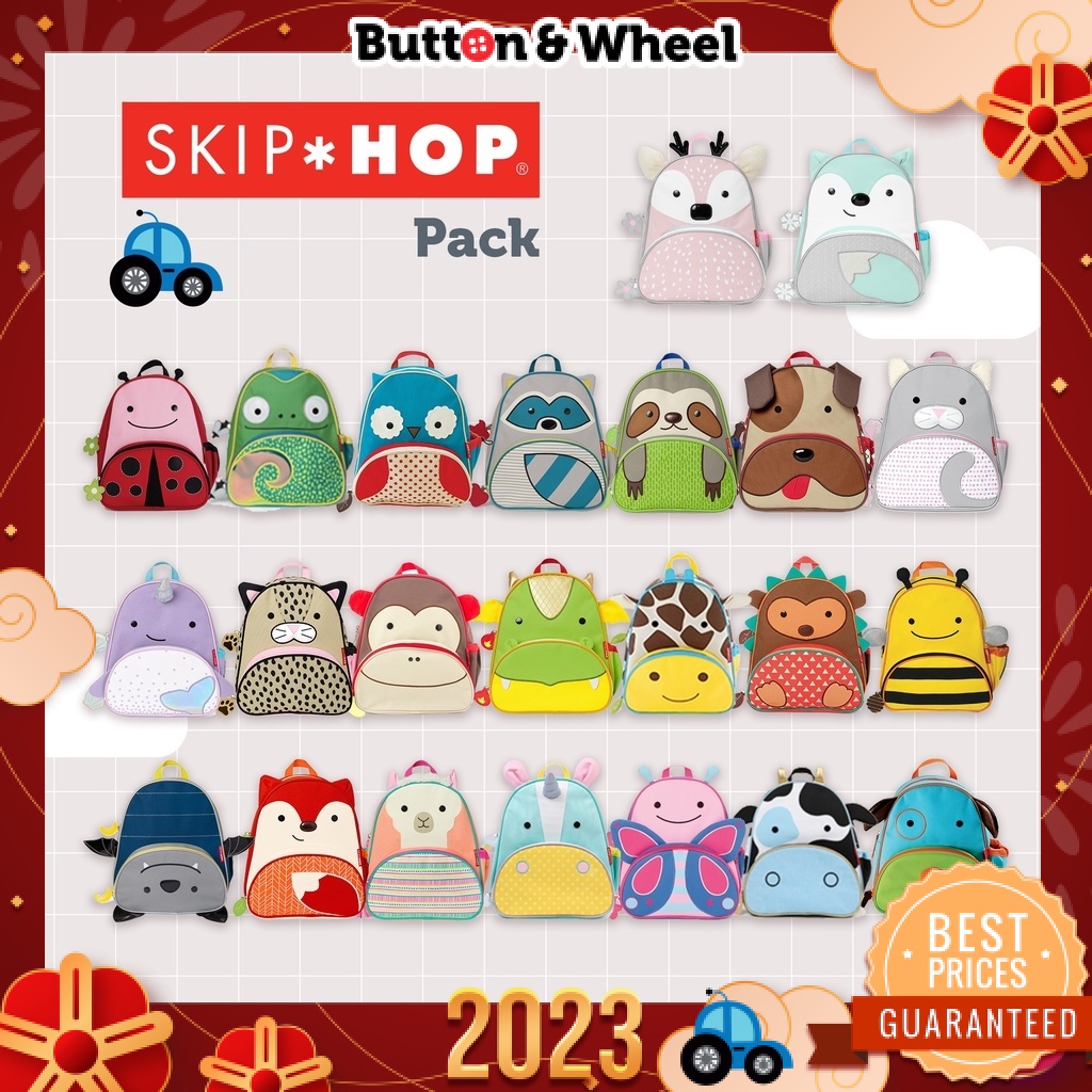 Skip hop winter online fox backpack